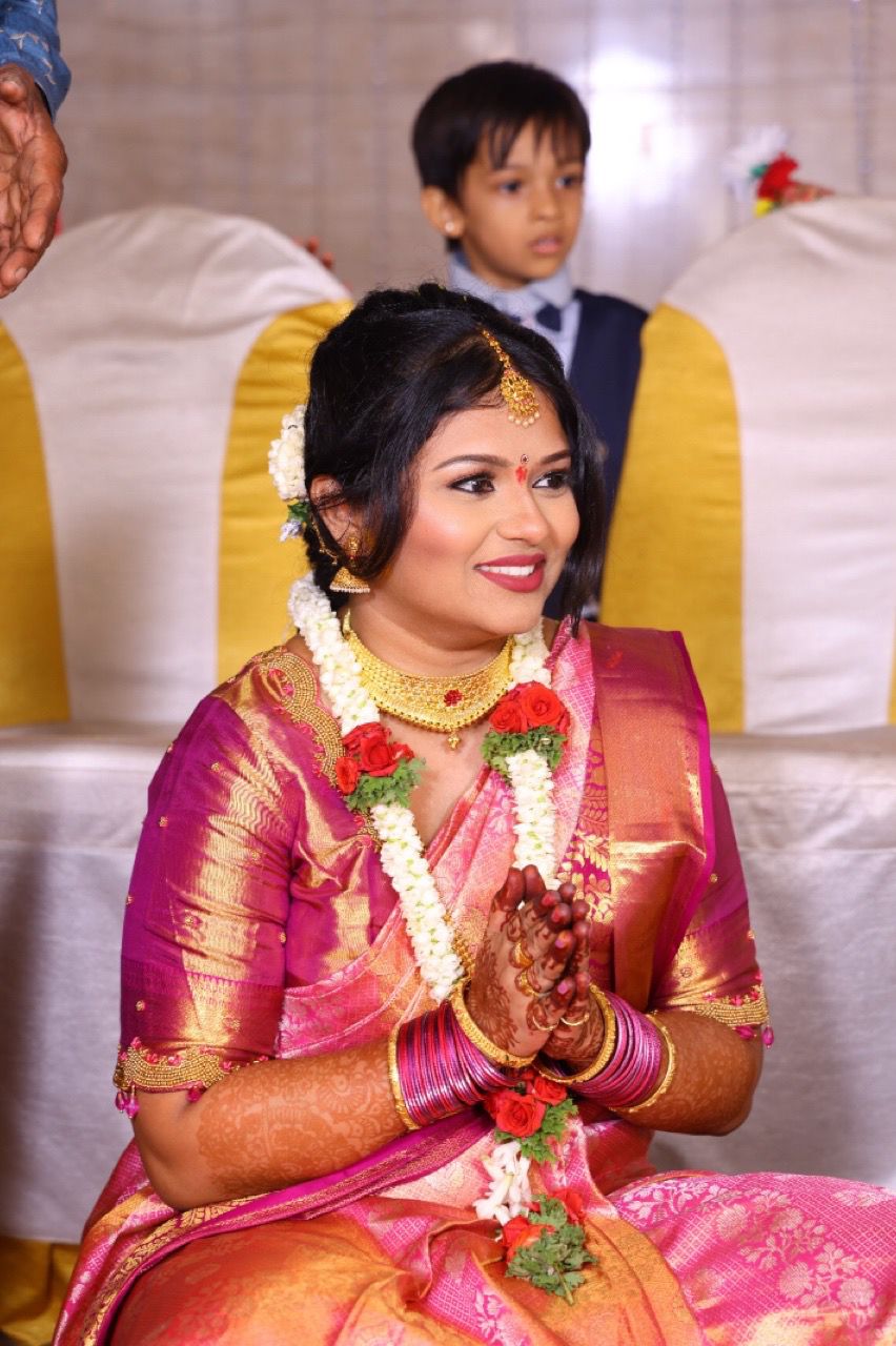 Bridal Makeup Transformation - Professional Wedding Makeup Artist in Bangalore - ShruMagicTouch